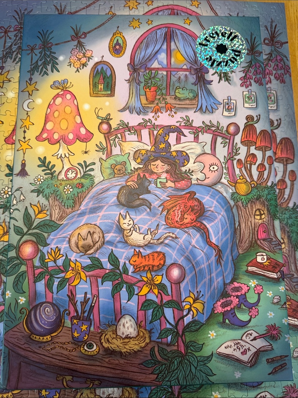 Puzzle by Trevell. 500ct. Sunday Witch